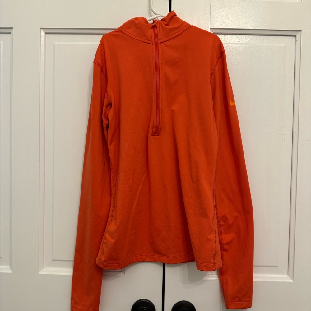 Nike Vibrant Orange Half-Zip Hoodie